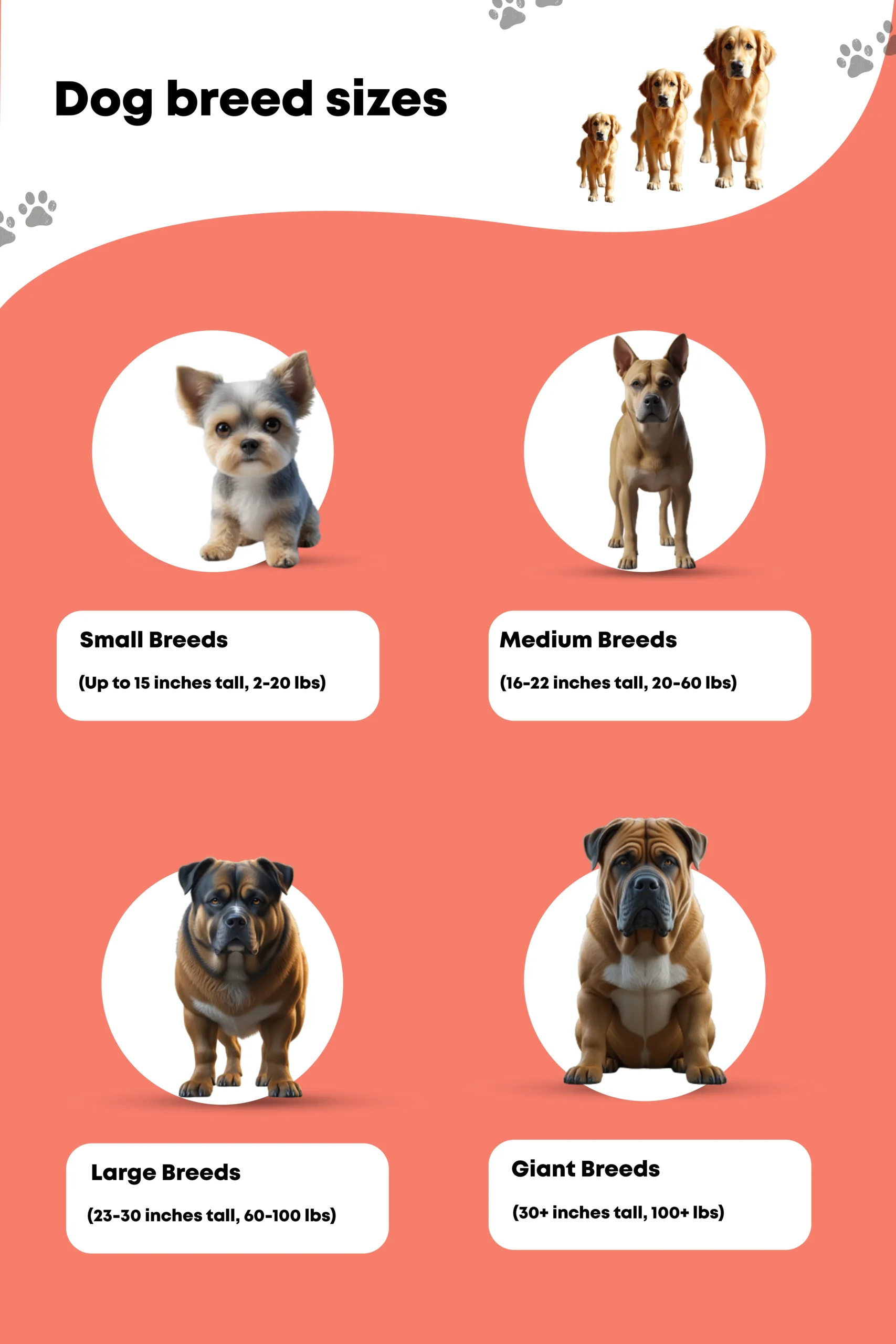 DOG BREED SIZES