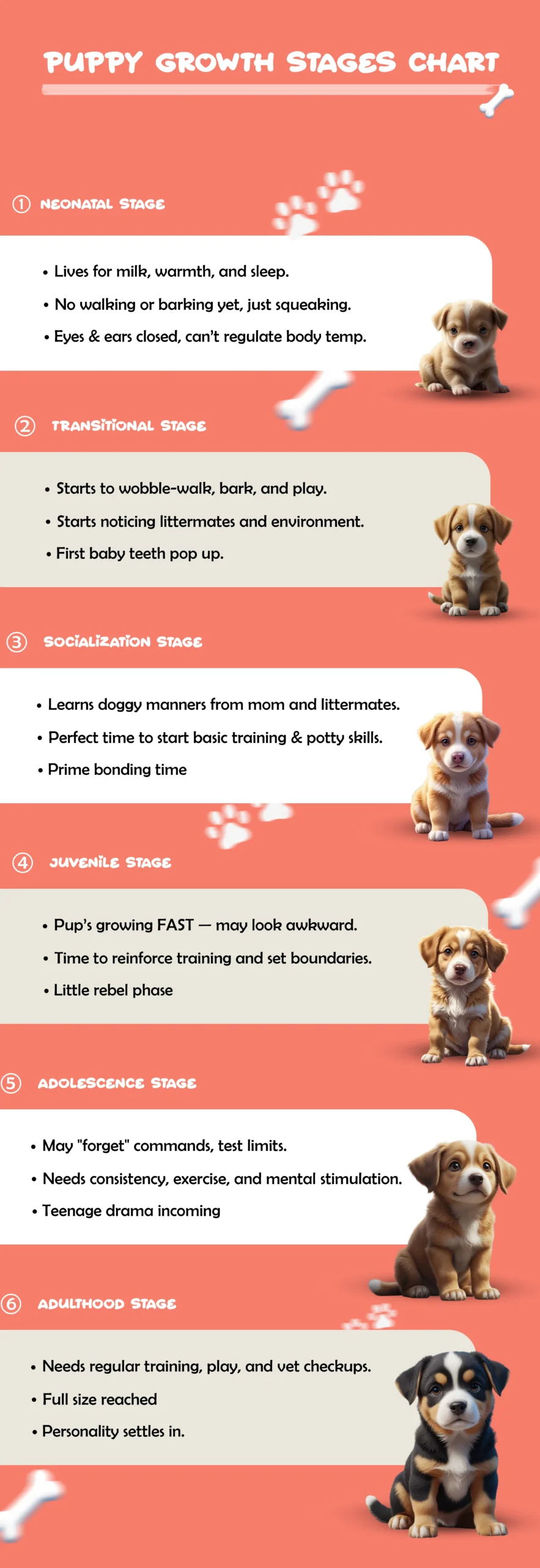 Puppy Growth Chart