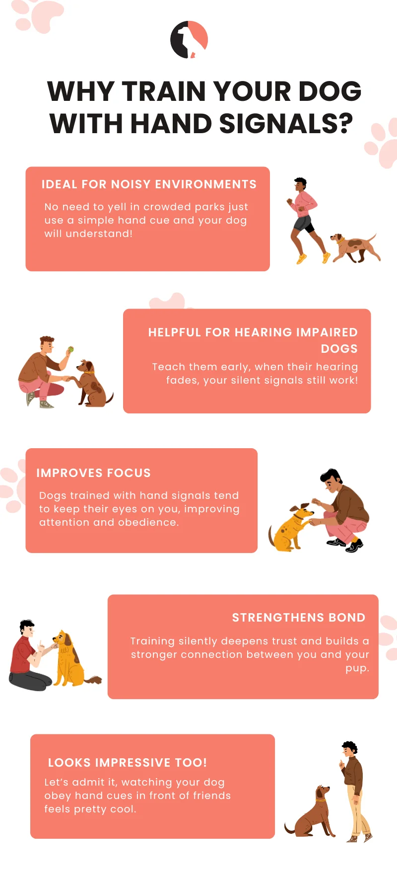 Hand Signal Dog Training(Benefits Hand Signals Dog Training) infographic